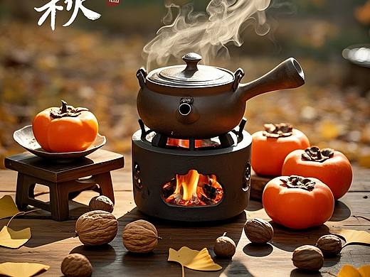 立秋围炉煮茶