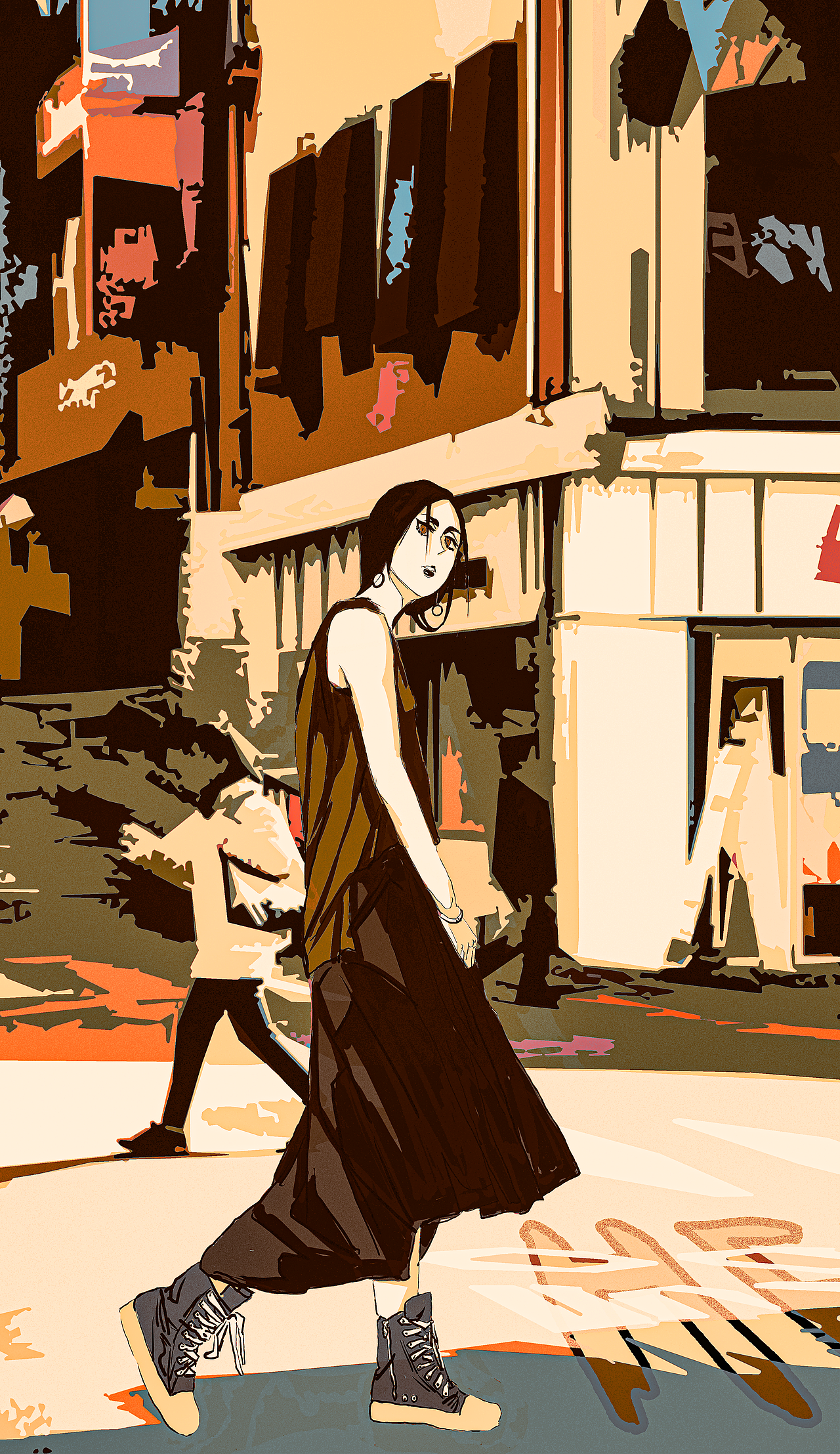 sketchbook板绘练习 人设创作