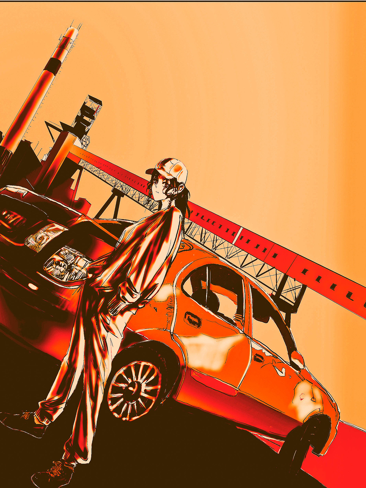 sketchbook板绘练习 人设创作