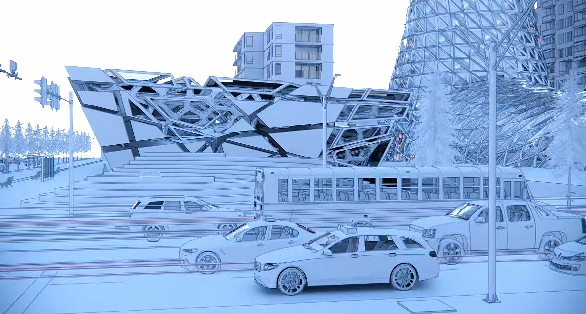 大学时一组建筑设计