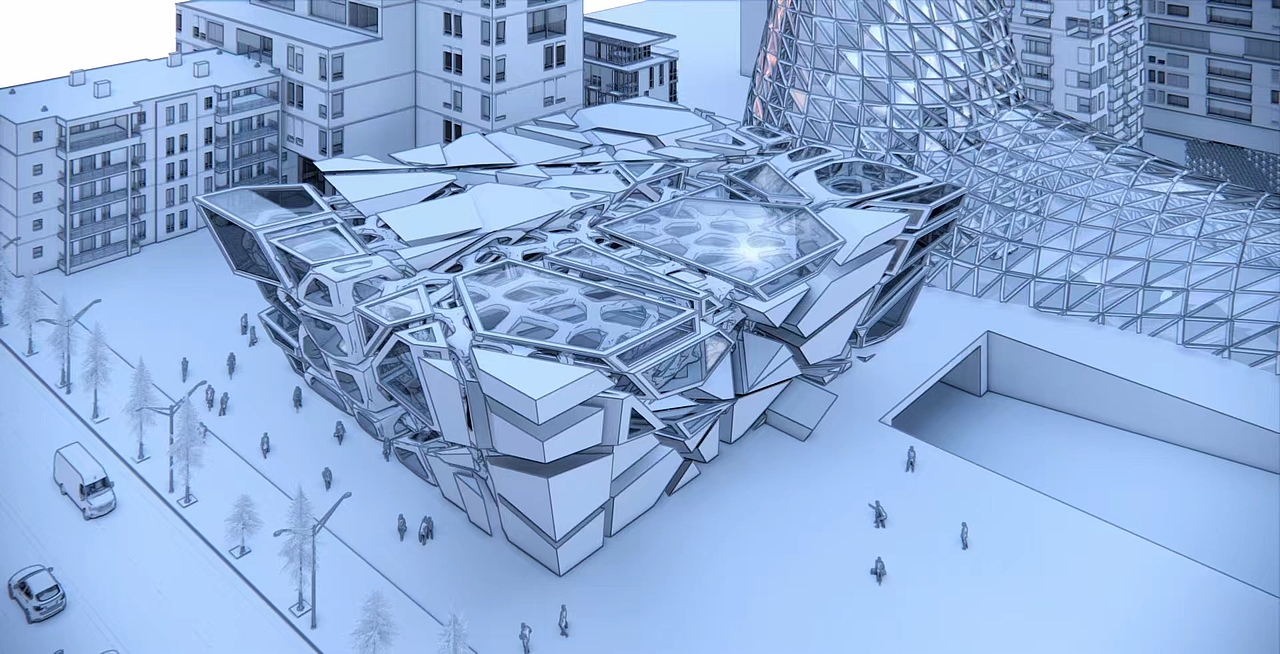 大学时一组建筑设计