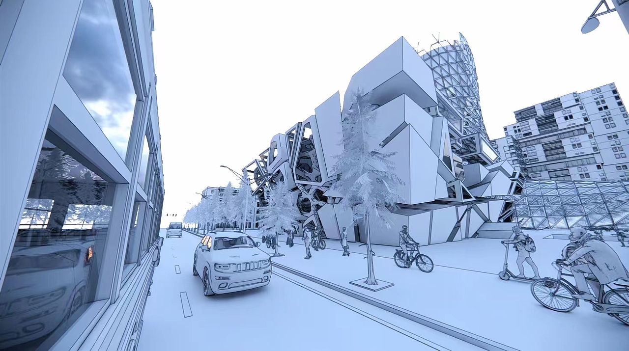 大学时一组建筑设计