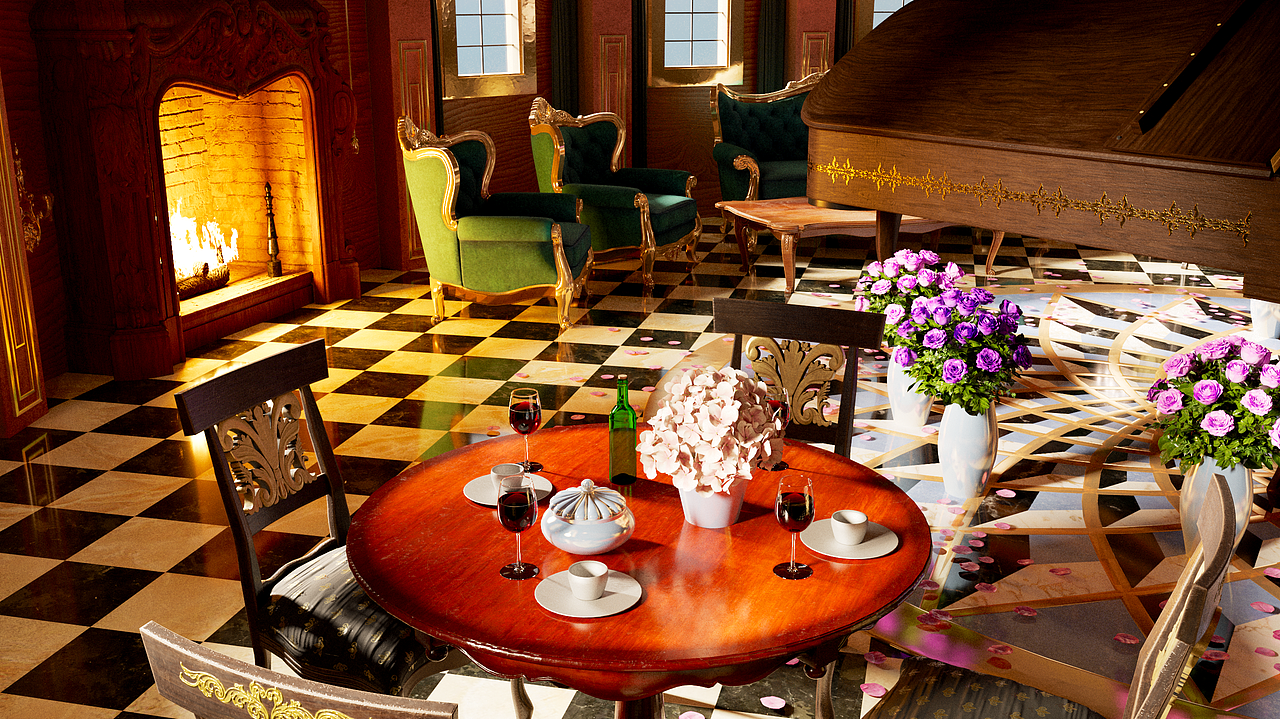 The Ghost King - Rosalie's Parlour