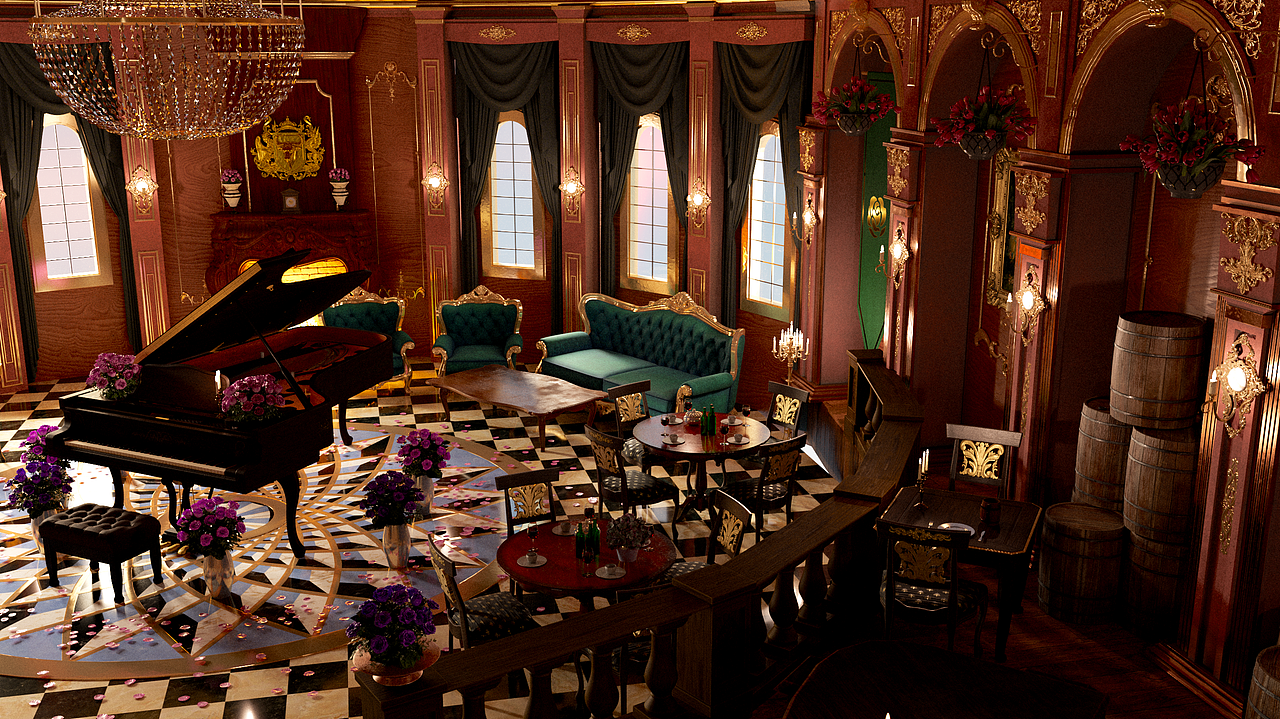 The Ghost King - Rosalie's Parlour