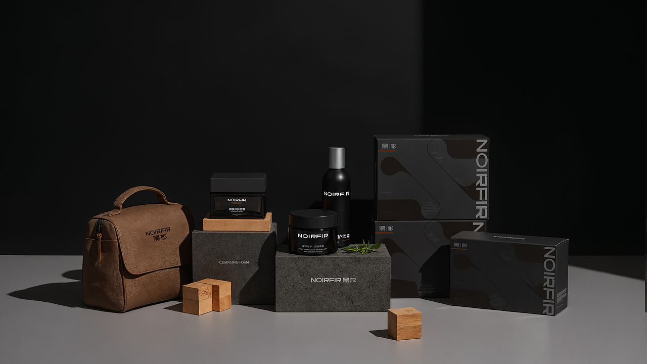 NOIRFIR | 男士护肤 品牌全案 LOGO / VI（图ZMzk0NzMwMjcy） - 品牌 - 站酷设计师绿逗粥原创素材 - 站酷ZCOOL