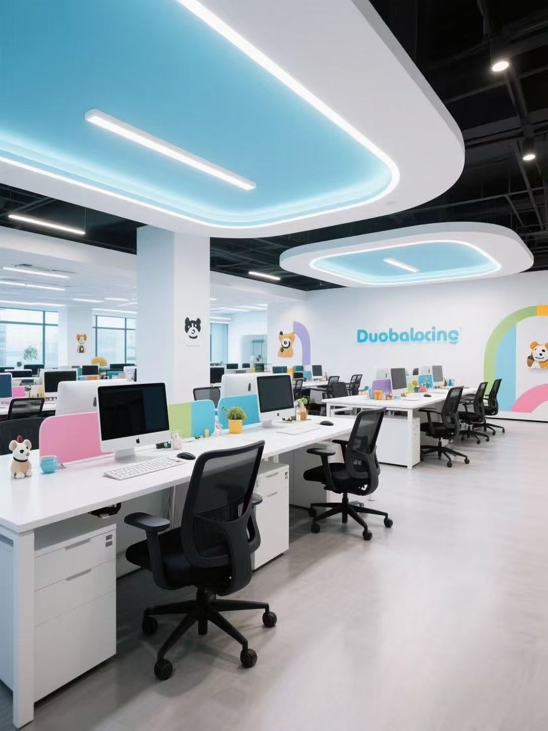 这样的办公室设计您喜欢吗?