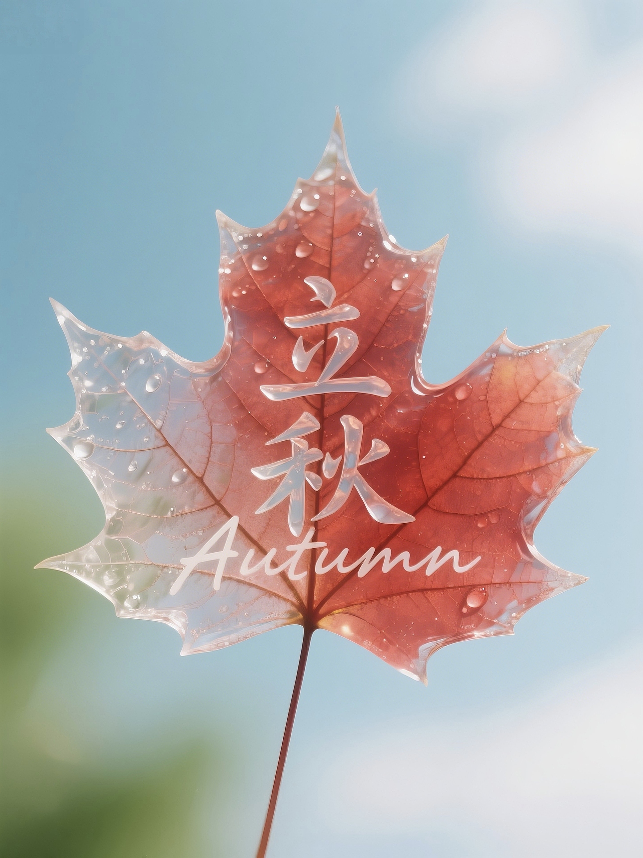 盛夏未尽,初秋登场。一半热烈,一半清凉。