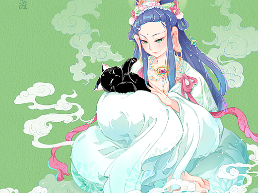 《观音与小猫系列》~第三弹~