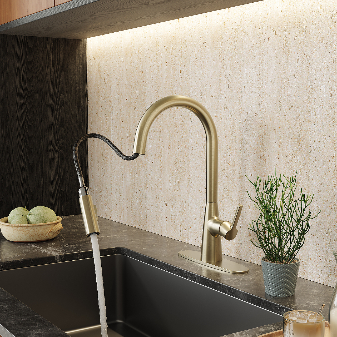 卫浴产品渲染 | 水龙头写实渲染