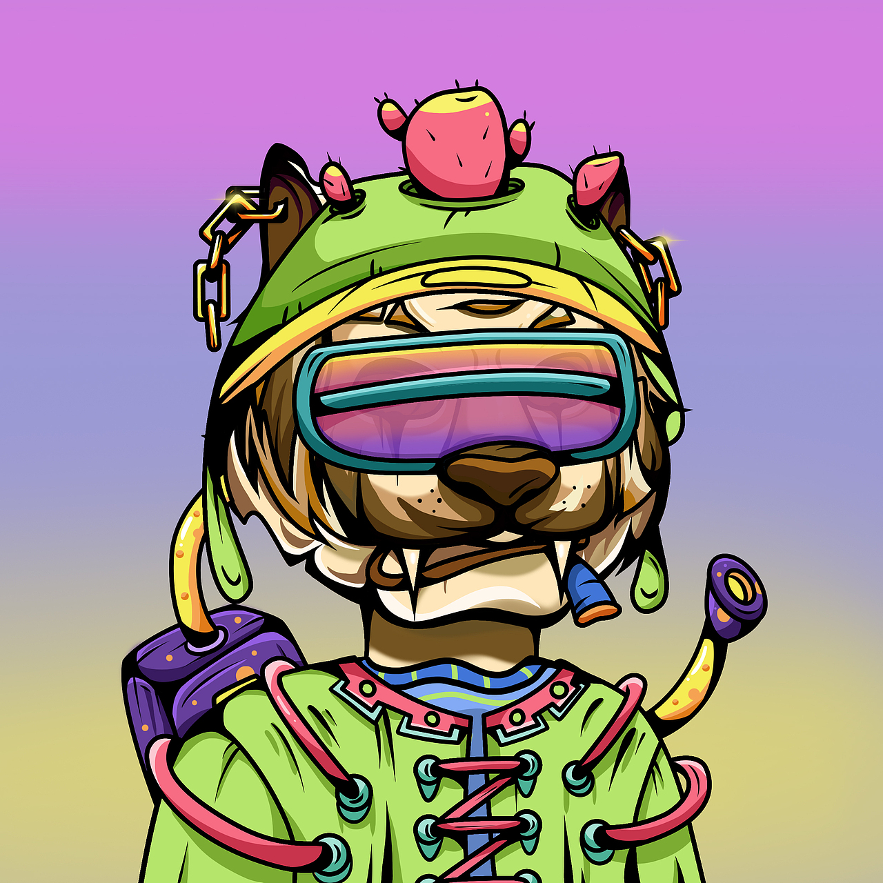 潮虎入侵 NFT 宇宙!「每日一虎」系列炸裂登场💥