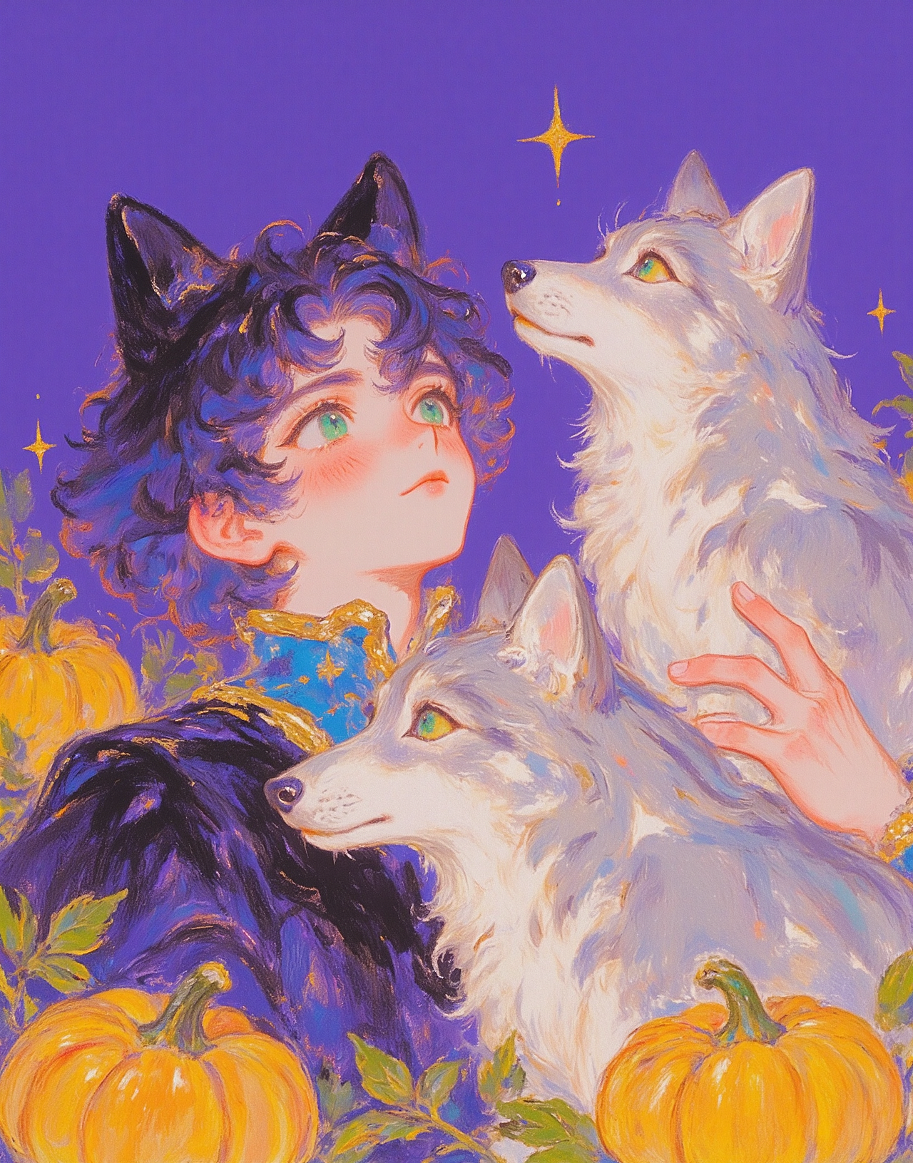 🌌「手捧花束戴星而来|头像自带仙气滤镜」