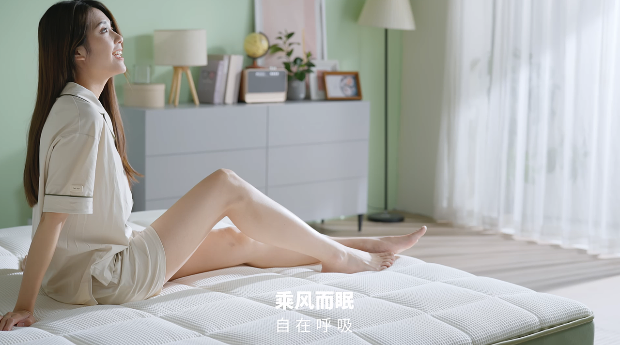 床上用品|风窝床垫视频制作