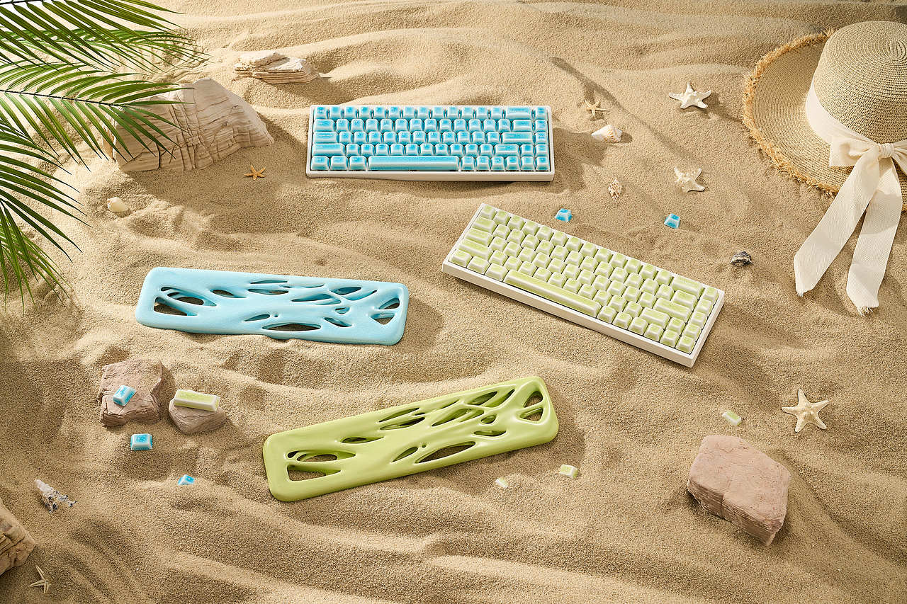 夏日海灘 陶瓷鍵帽 產(chǎn)品拍攝（圖ZMzk0NzU4NjEy） - 產(chǎn)品攝影 - 站酷設計師靈光域原創(chuàng)素材 - 站酷ZCOOL