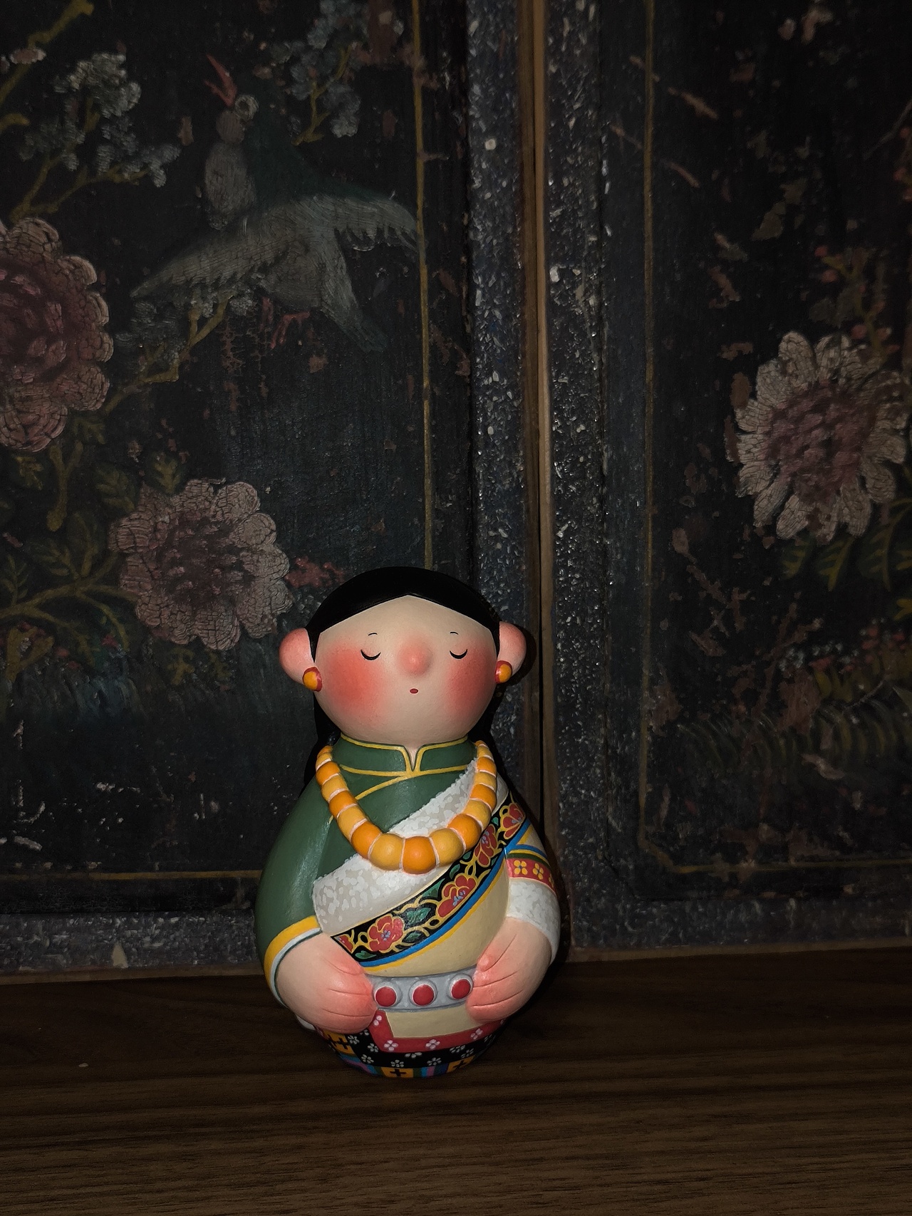 粘土手作 卓玛与格桑花