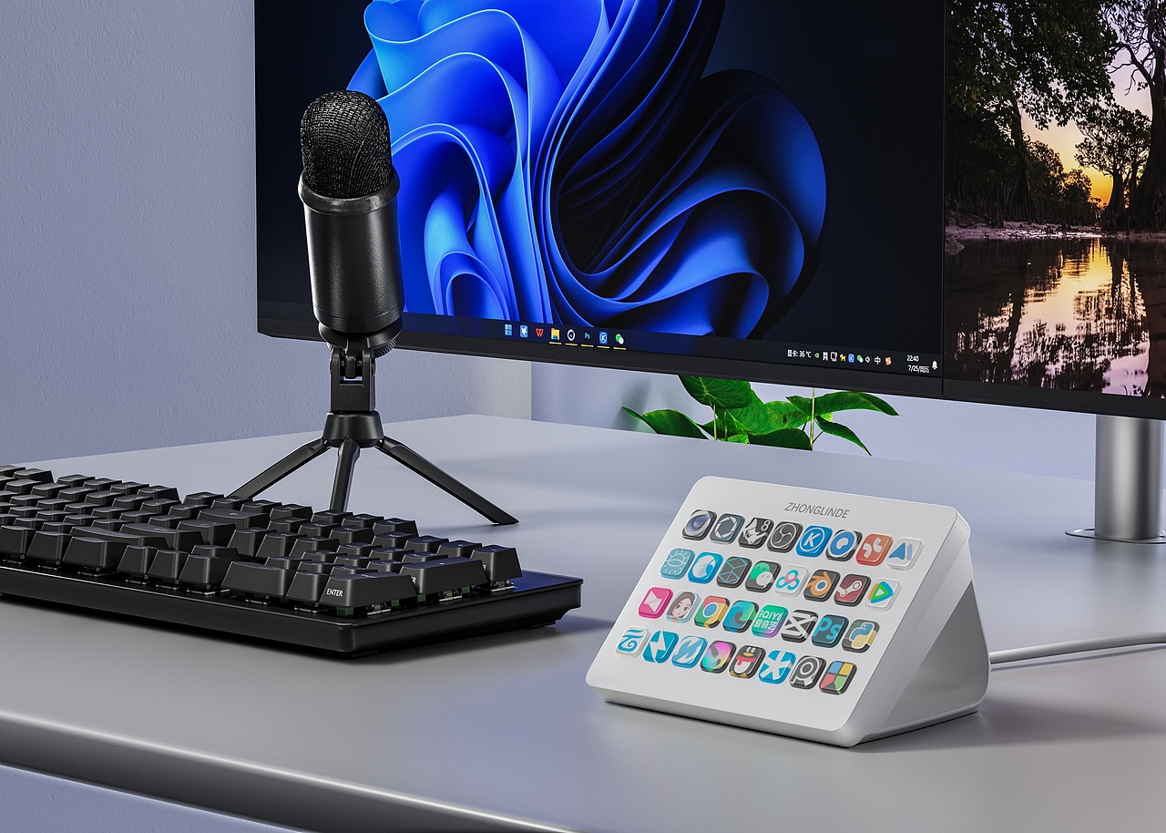 Stream Deck直播导播切换台宏按键可编程快捷键盘渲染（图ZMzk0NzYxMDU2） - 产品 - 站酷设计师晓钟原创素材 - 站酷ZCOOL