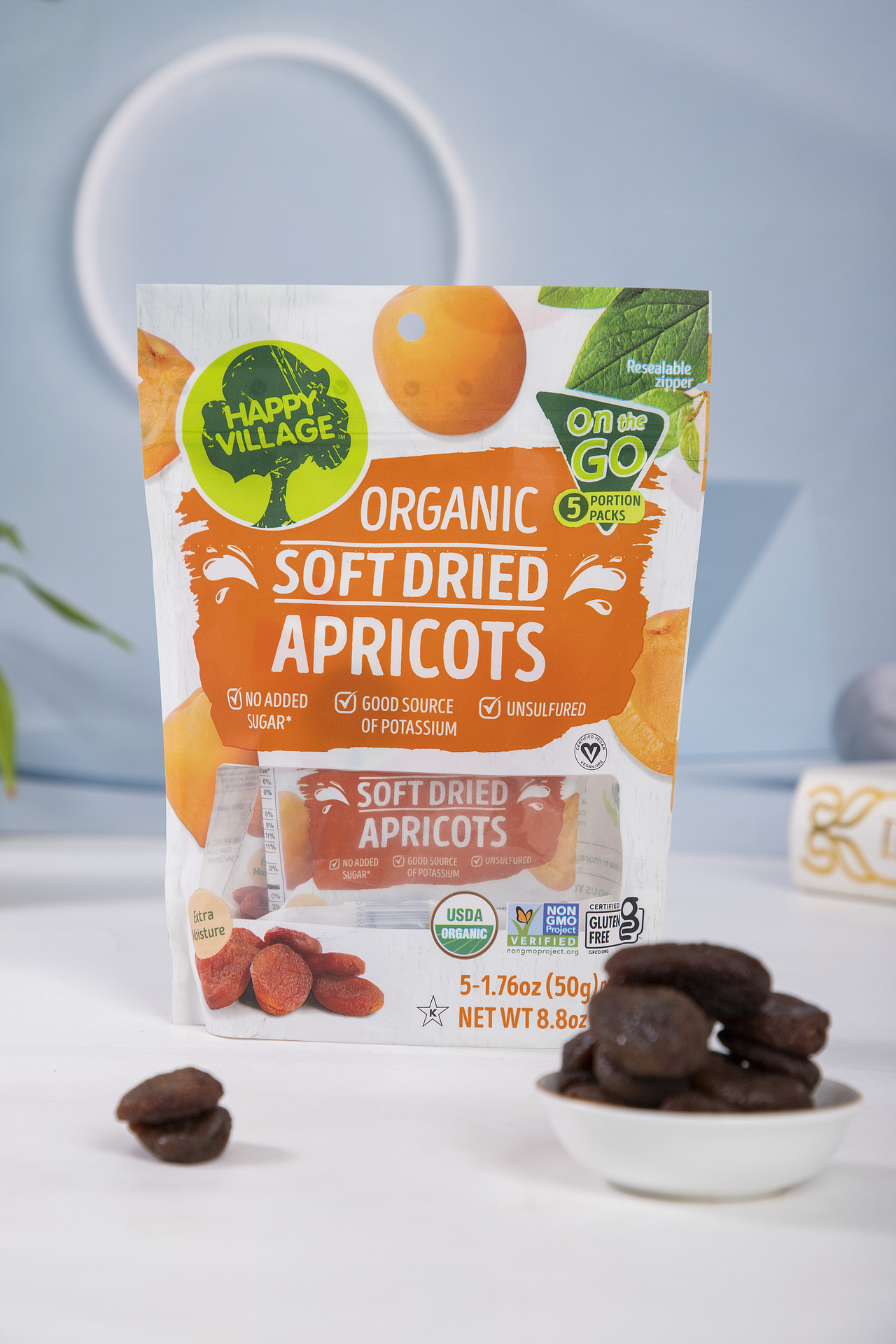 有间|HappyVillage有机无花果干有机杏干