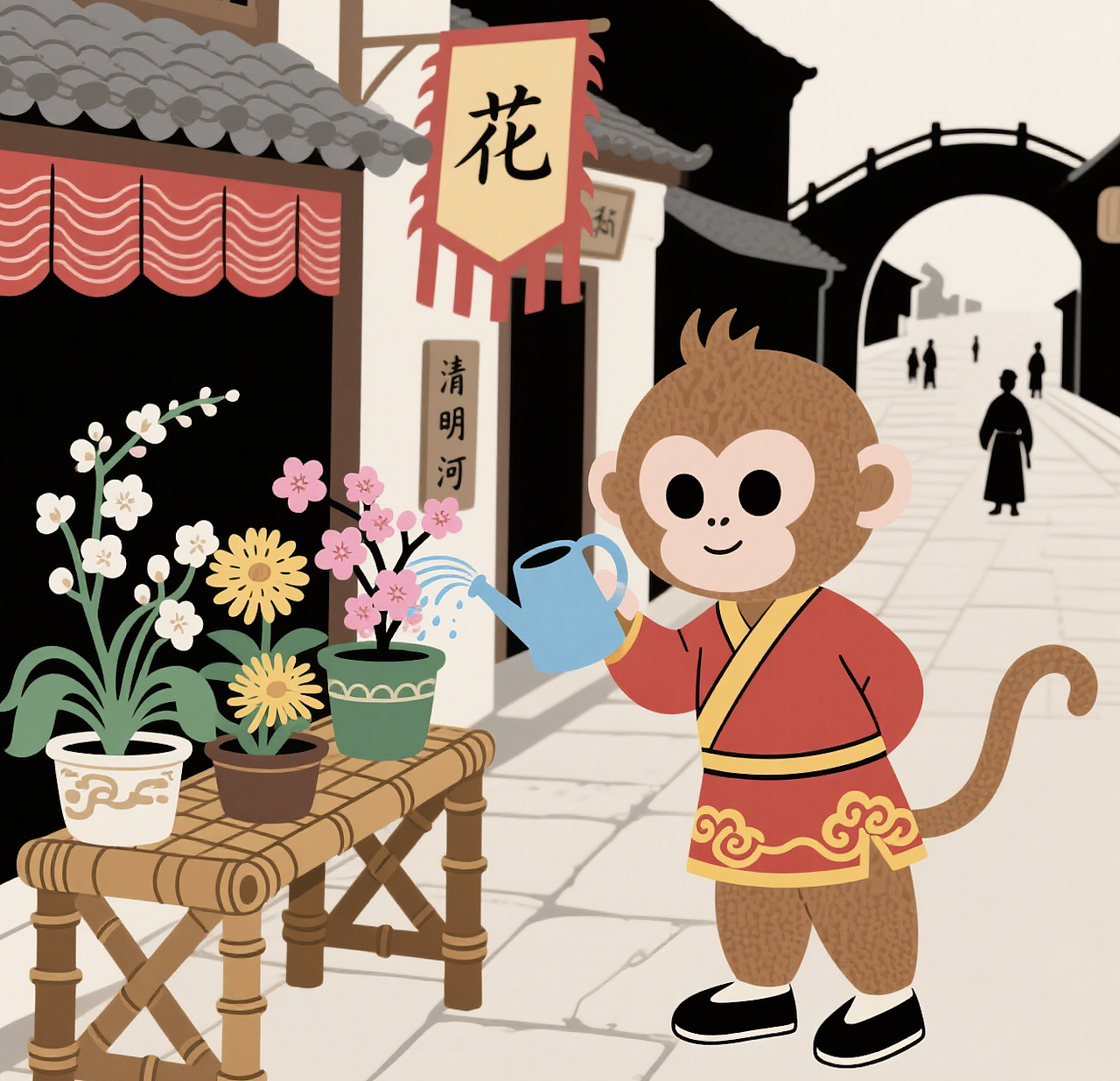 猴子在汴京种花