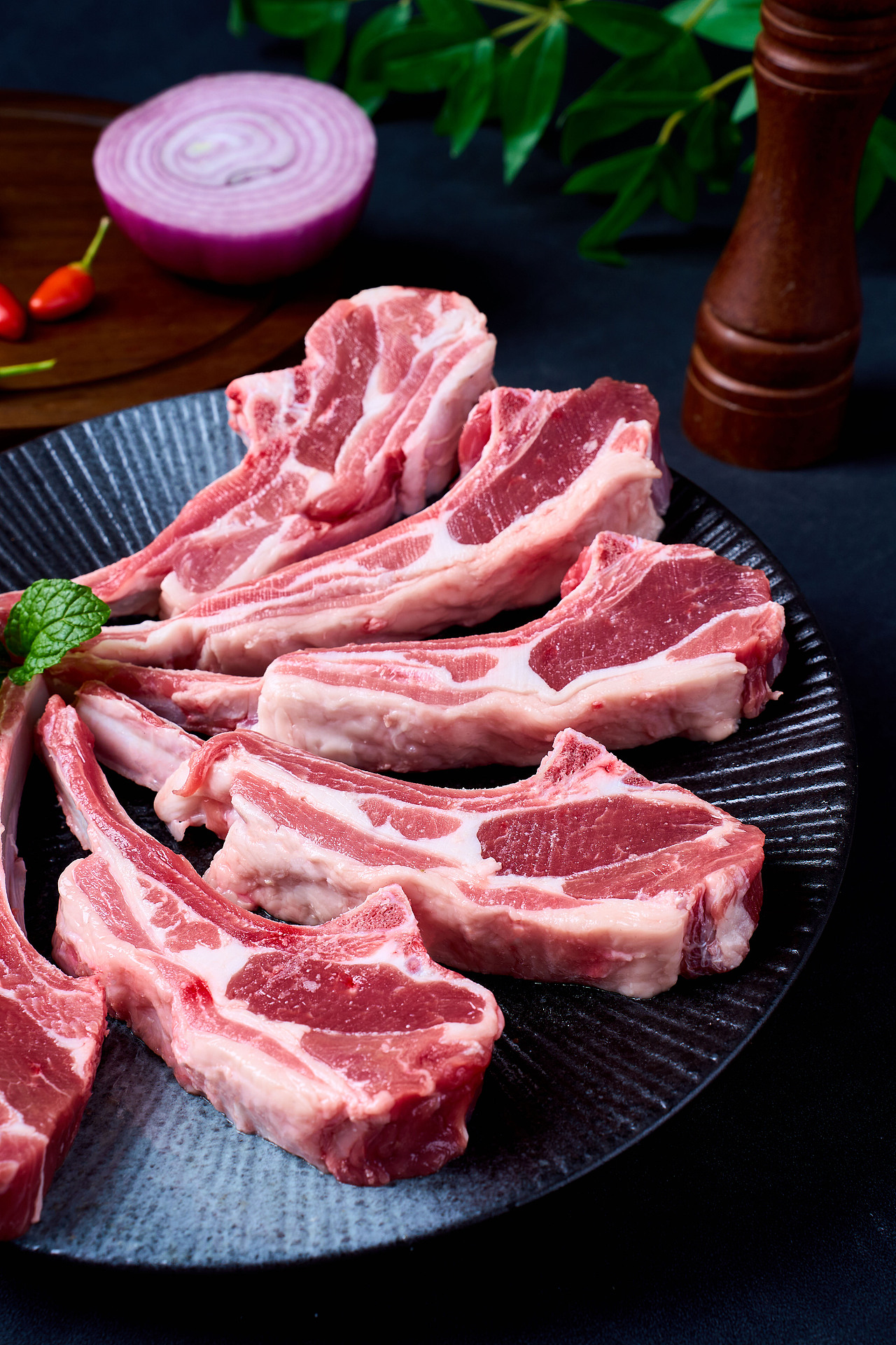 生鲜拍摄—法式羊排