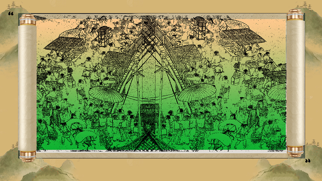 历史建筑山水   共览景区博物馆