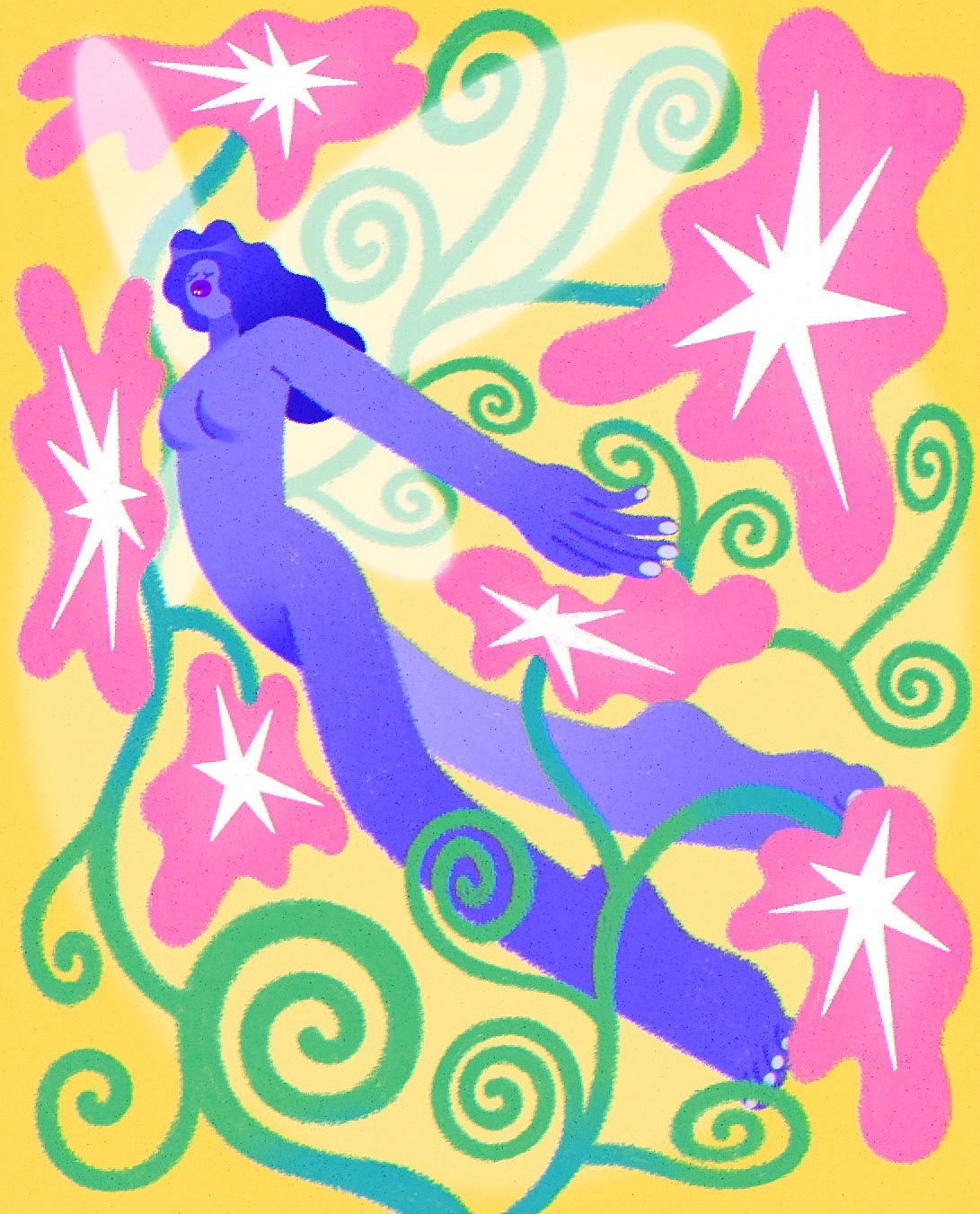 花精靈系列（圖ZMzk0Nzc2ODE2） - 藝術(shù)插畫(huà) - 站酷設(shè)計(jì)師塵螨少女波比原創(chuàng)素材 - 站酷ZCOOL