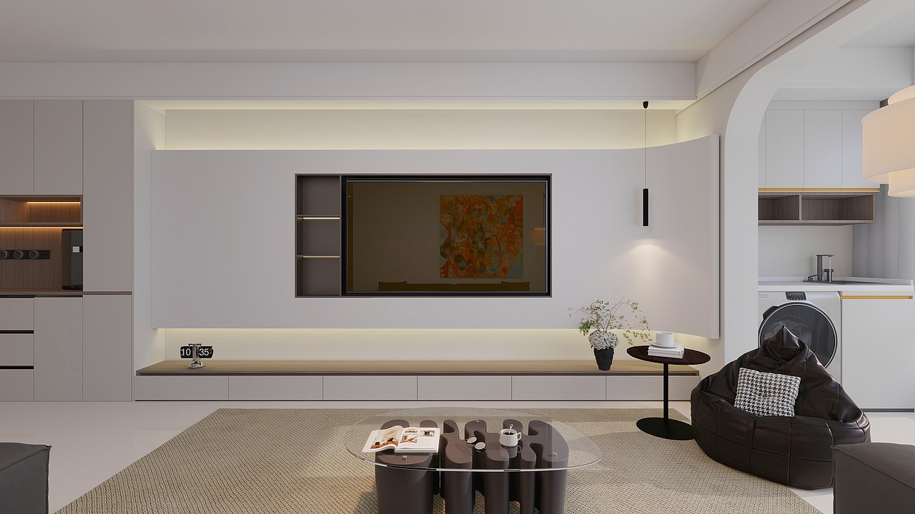 中国电建泷悦长安现代极简3室I让生活回归本真（图ZMzk0NzgxMzY0） - 家装设计 - 站酷设计师设计师丁工原创素材 - 站酷ZCOOL