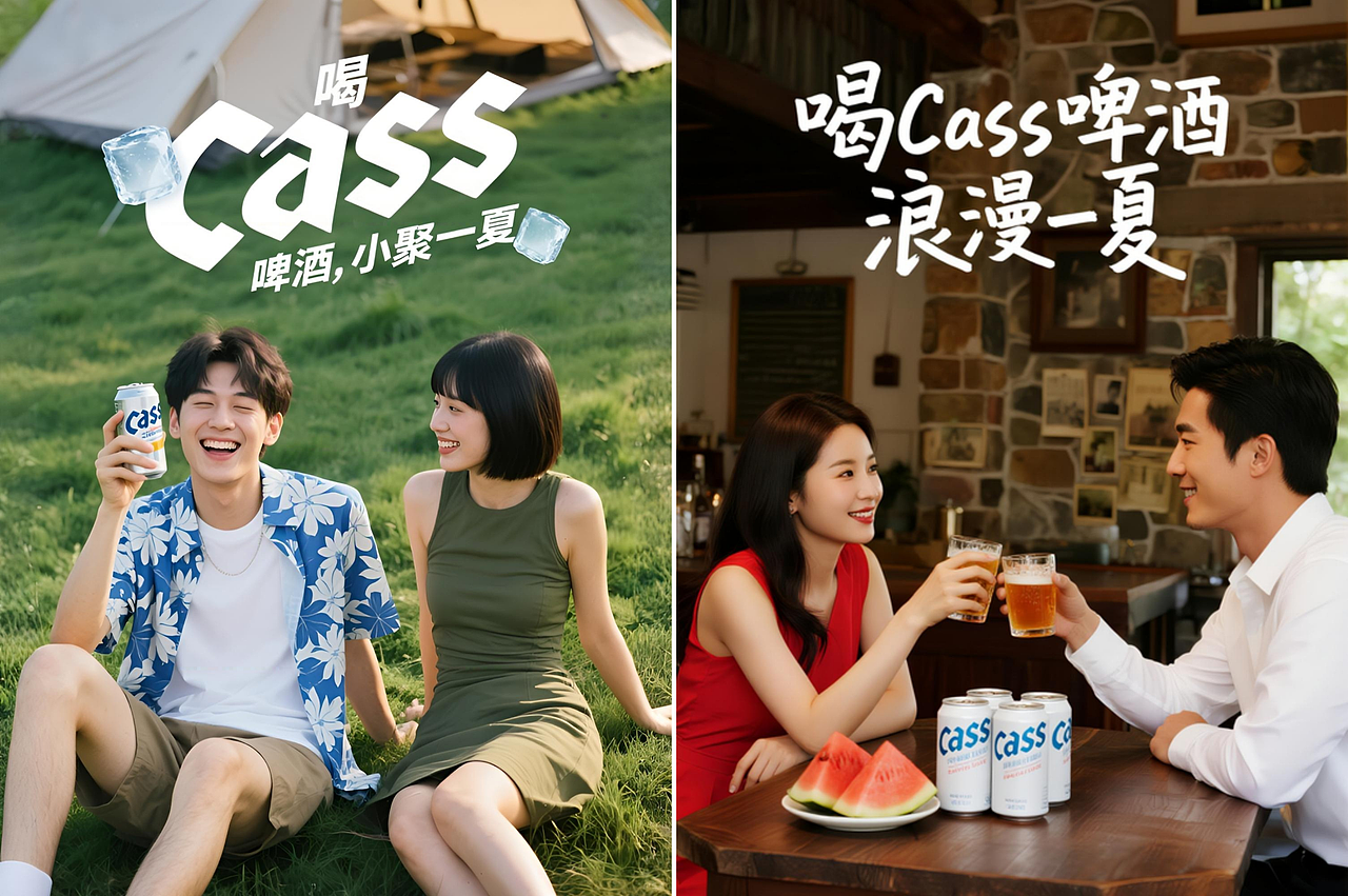 Cass凯狮啤酒AIGC海报作品 | 一个符号工作室（图ZMzk0NzgxOTU2） - 海报 - 站酷设计师一个符号工作室原创素材 - 站酷ZCOOL