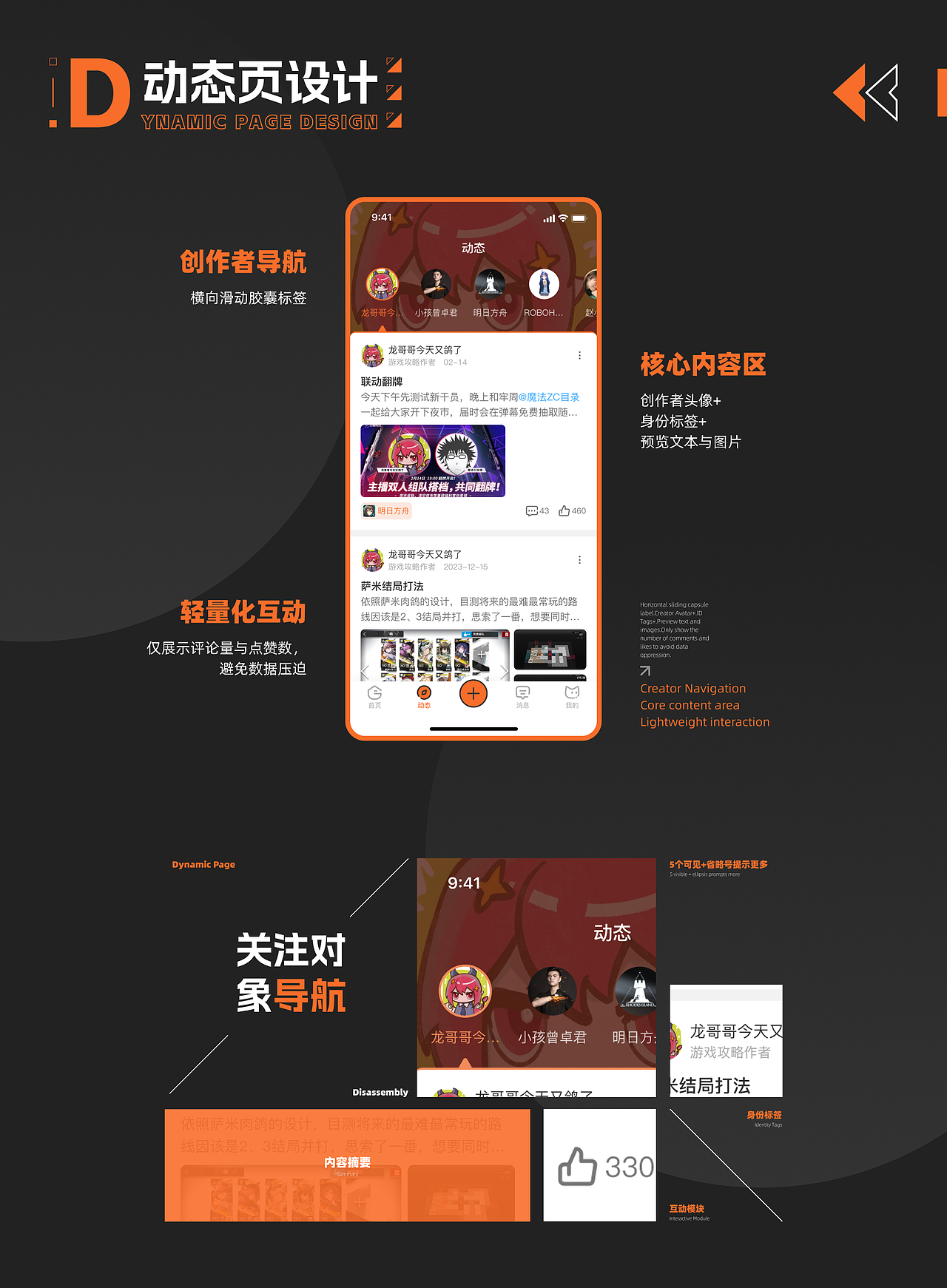 C端-游戏社区APP（图ZMzk0NzgzMjky） - APP界面 - 站酷设计师断弦之翼原创素材 - 站酷ZCOOL