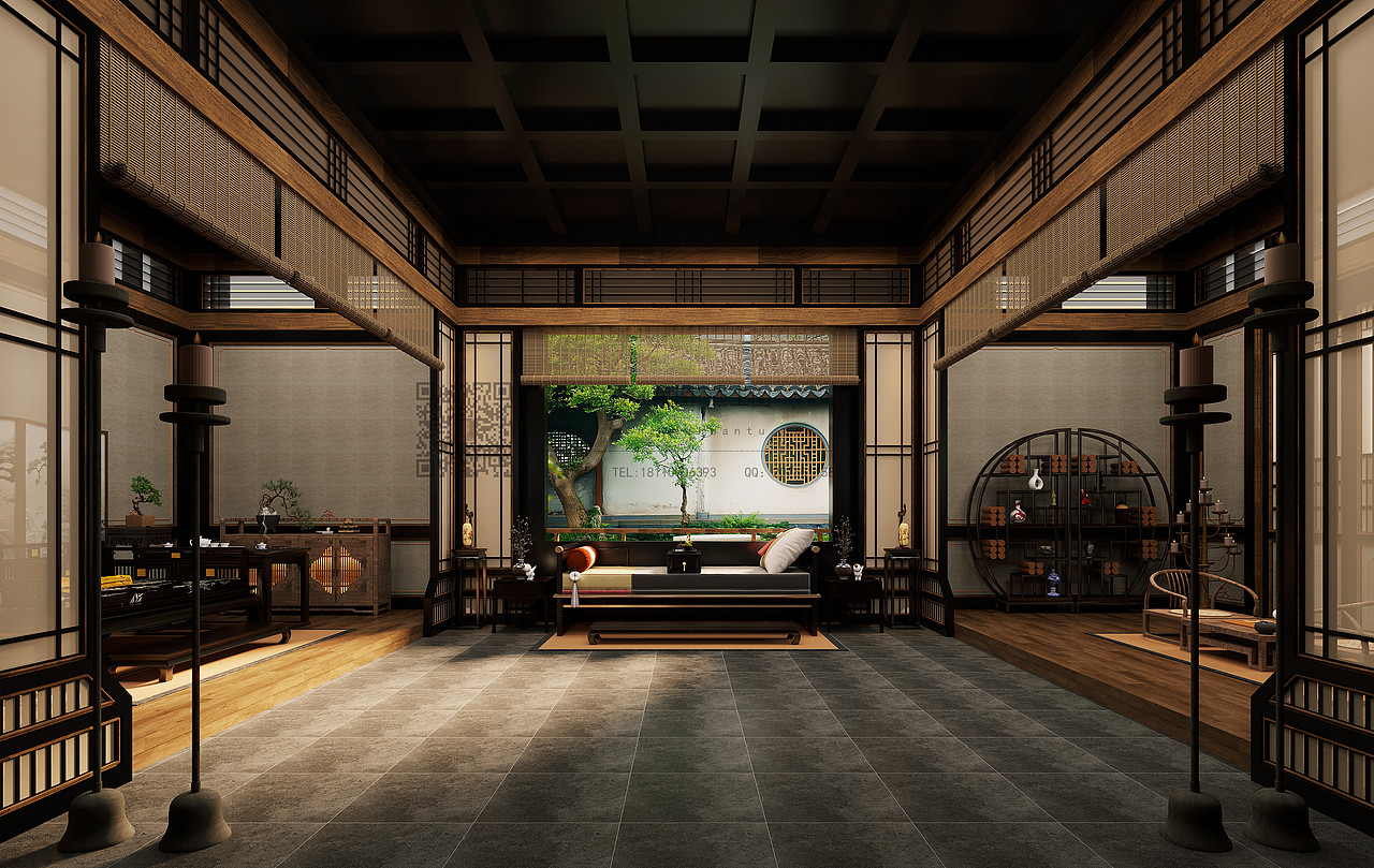 一木一石皆风骨，一窗一景尽东方