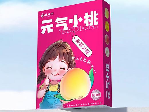 桃子包装设计