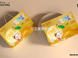 秋月梨包装设计