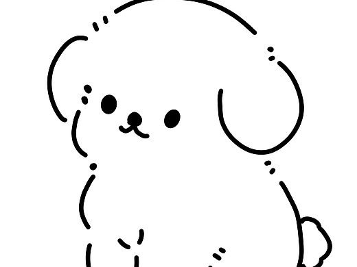 狗🐶（个人主页-ZNzIzNjQ4MjA=） - 儿童插画 - 站酷设计师兮尔紫原创素材 - 站酷ZCOOL