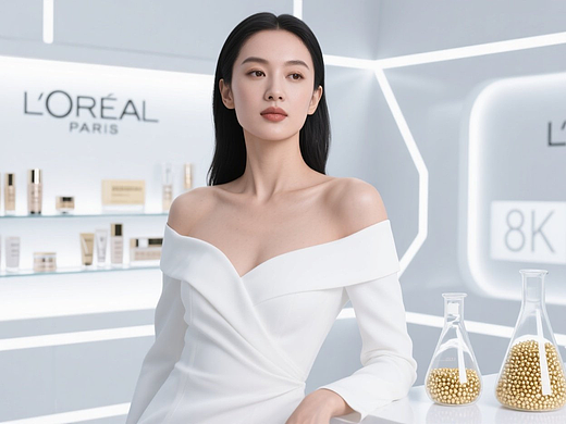 《紧致焕颜：欧莱雅润白精华》