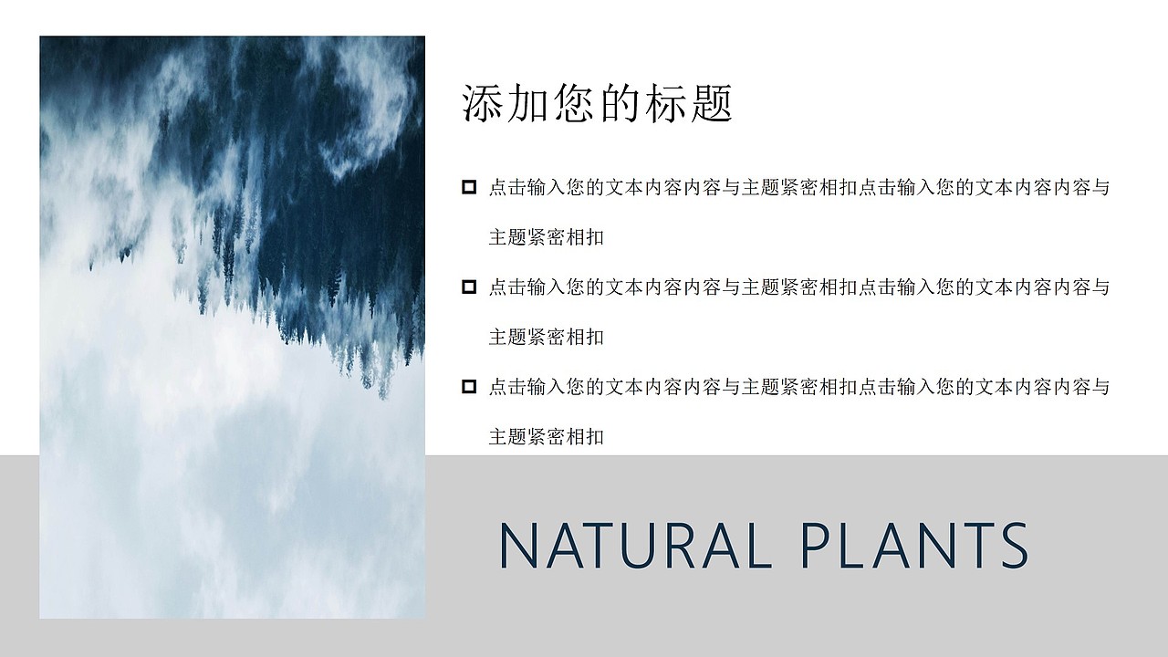 PPT简约小清新模板