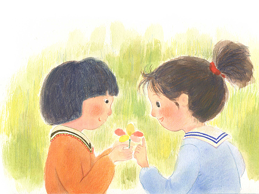 《叮当小豌豆》儿童文学插图