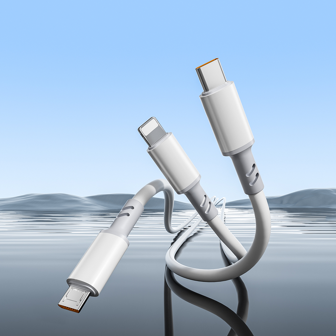 编织数据线系列合集2-渲染作品（图ZMzk0ODIxMTg4） - 产品 - 站酷设计师无为之道原创素材 - 站酷ZCOOL