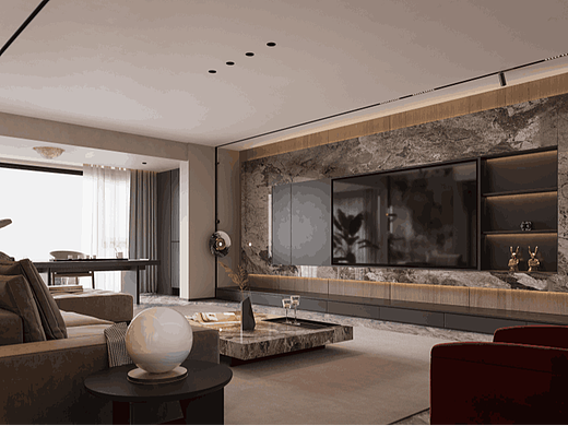 GEMON DESIGN | 韶山东方丽景340㎡现代风格