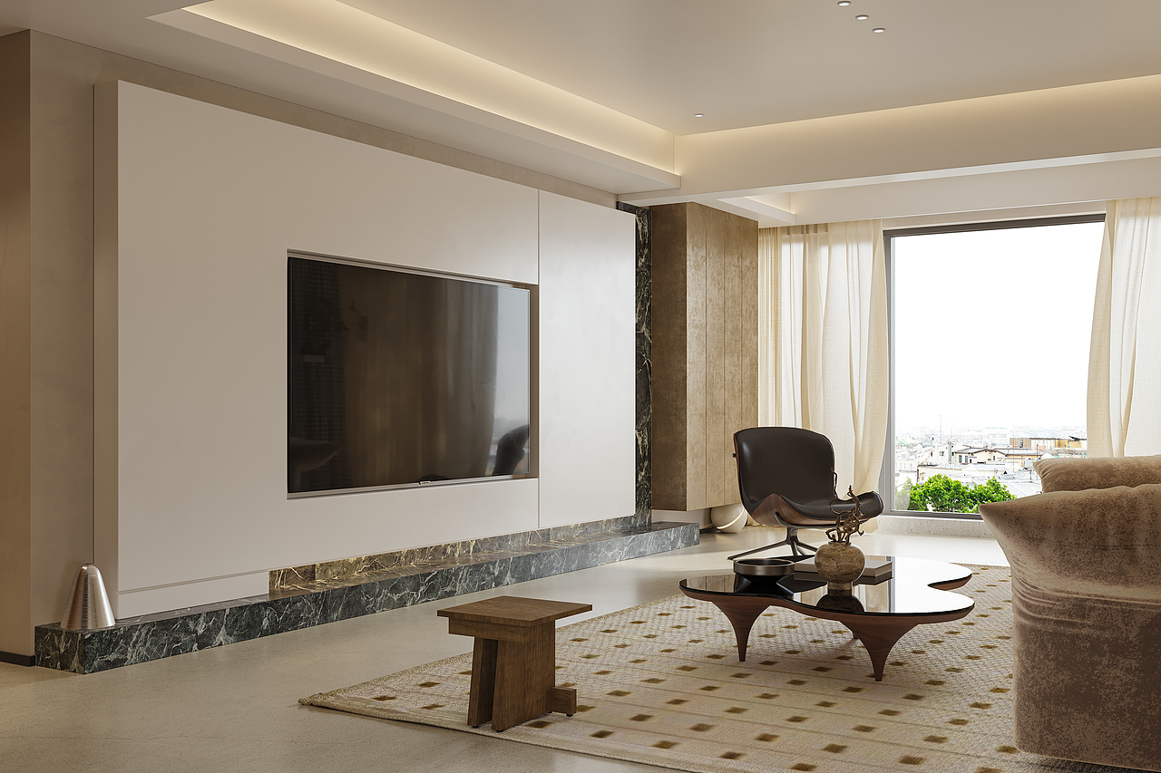 GEMON DESIGN | 长沙梅溪华府190㎡诧寂风格