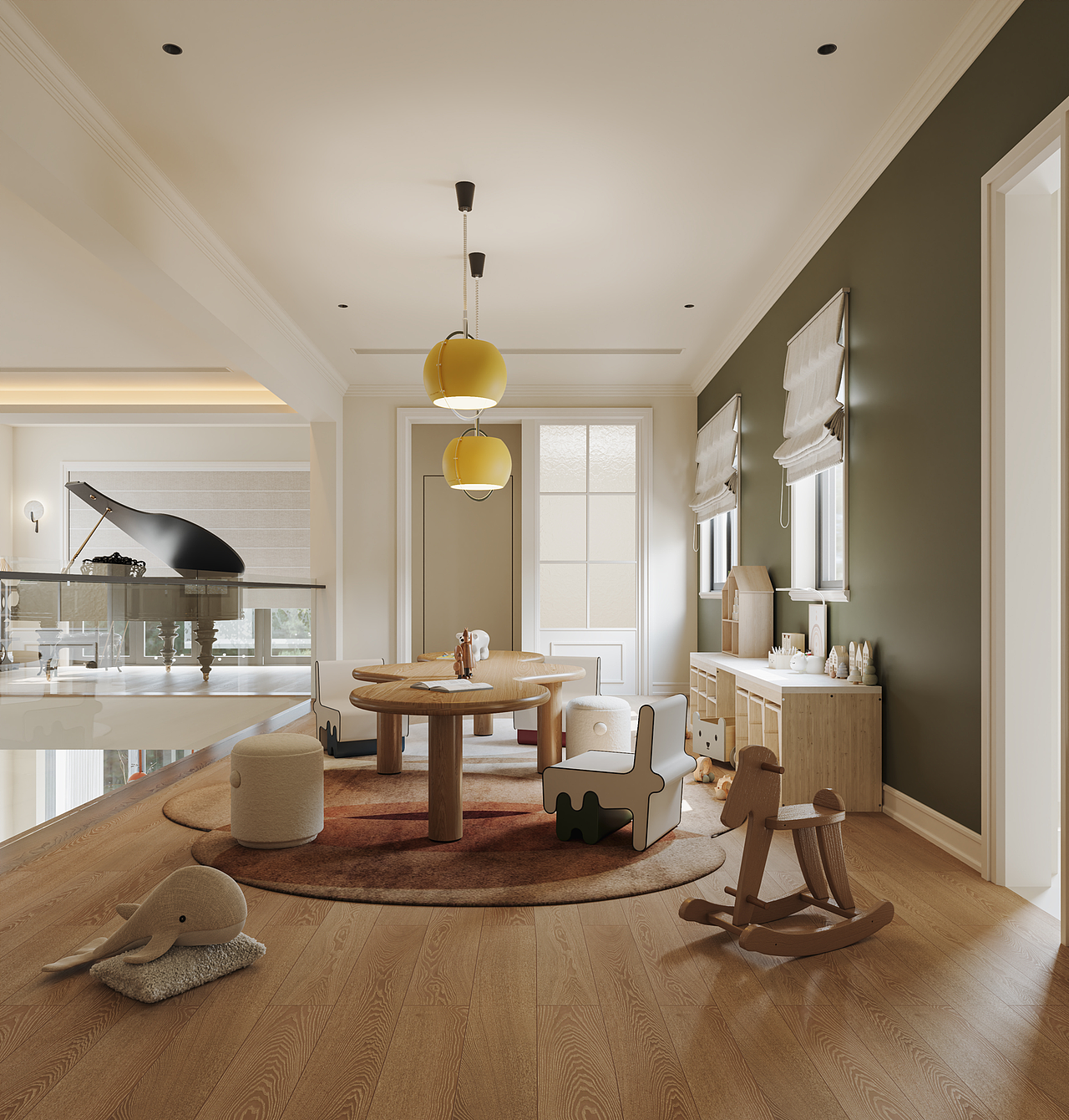 GEMON DESIGN | 长沙溪泉湾别墅650㎡法式风格