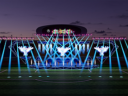 舞台舞美设计现场模拟效果图