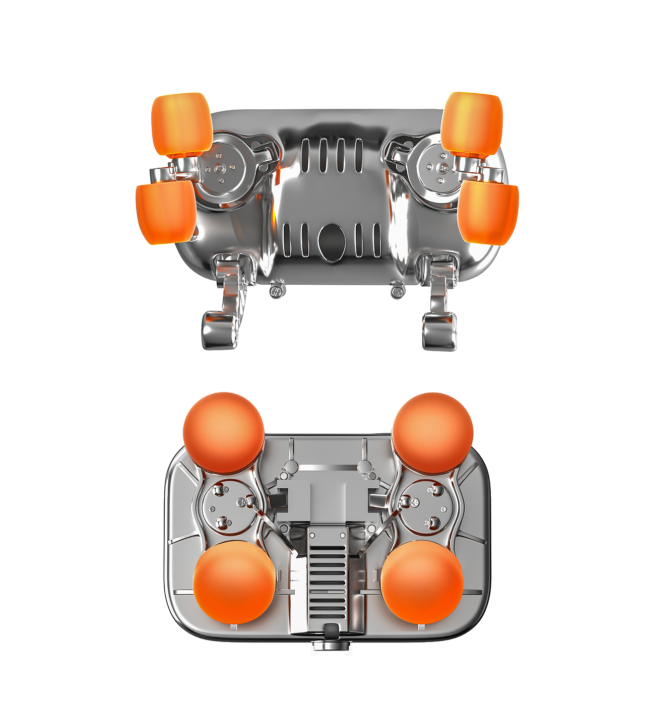 3D建模按摩机芯