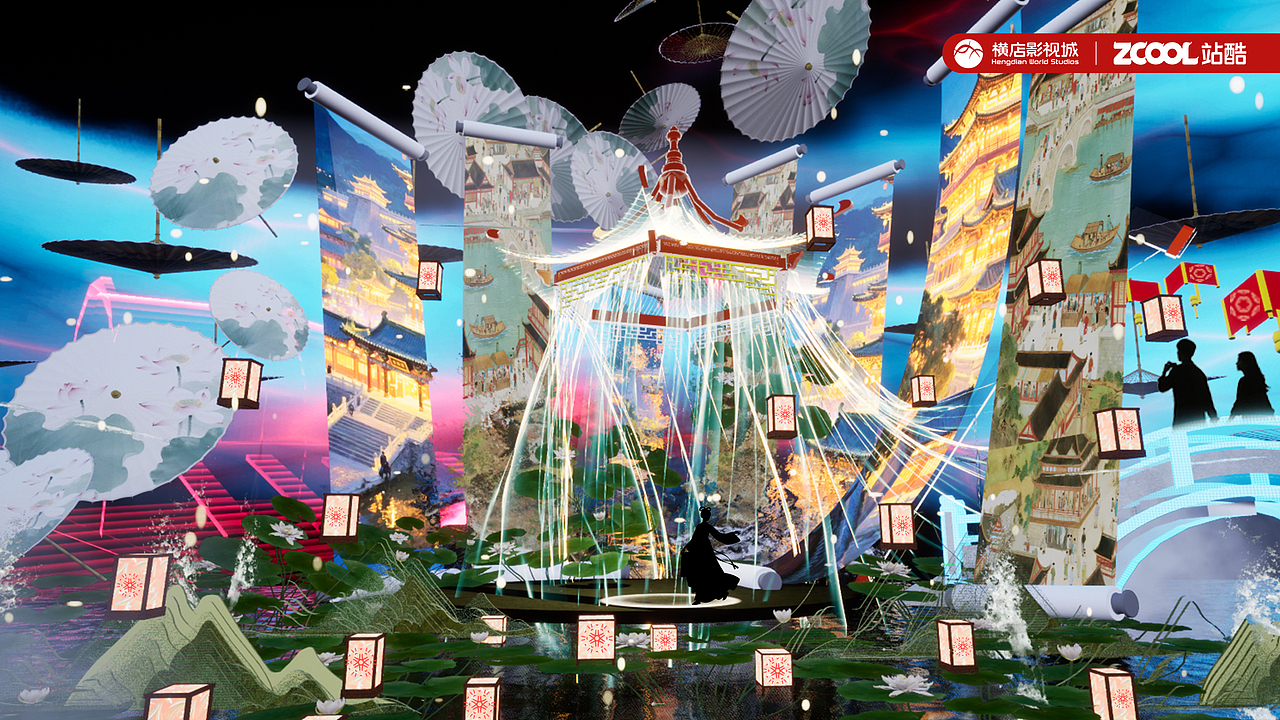 樊境——“樊楼”空间打卡装置（图ZMzk0ODMxMDEy） - 宣传物料 - 站酷设计师七余原创素材 - 站酷ZCOOL