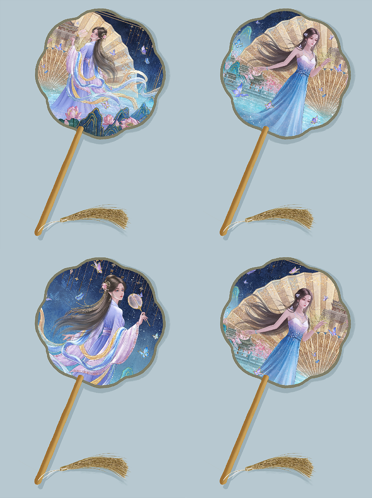 穿越古今-清明上河图（图ZMzk0ODM0MTQ4） - 宣传物料 - 站酷设计师画画的梓襄原创素材 - 站酷ZCOOL