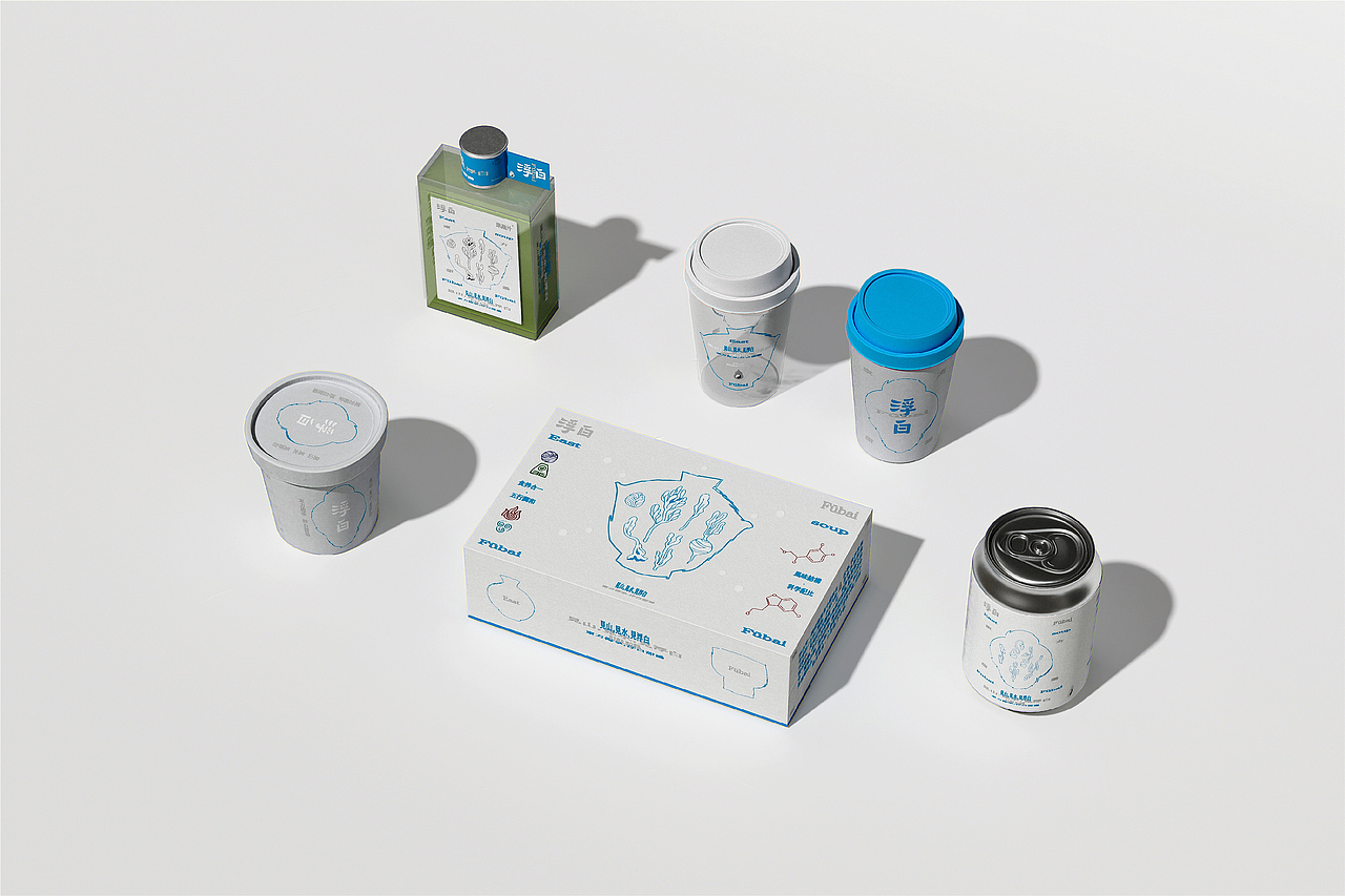 浮白品牌全案设计（图ZMzk0ODM0NDAw） - 品牌 - 站酷设计师磁石工作室原创素材 - 站酷ZCOOL