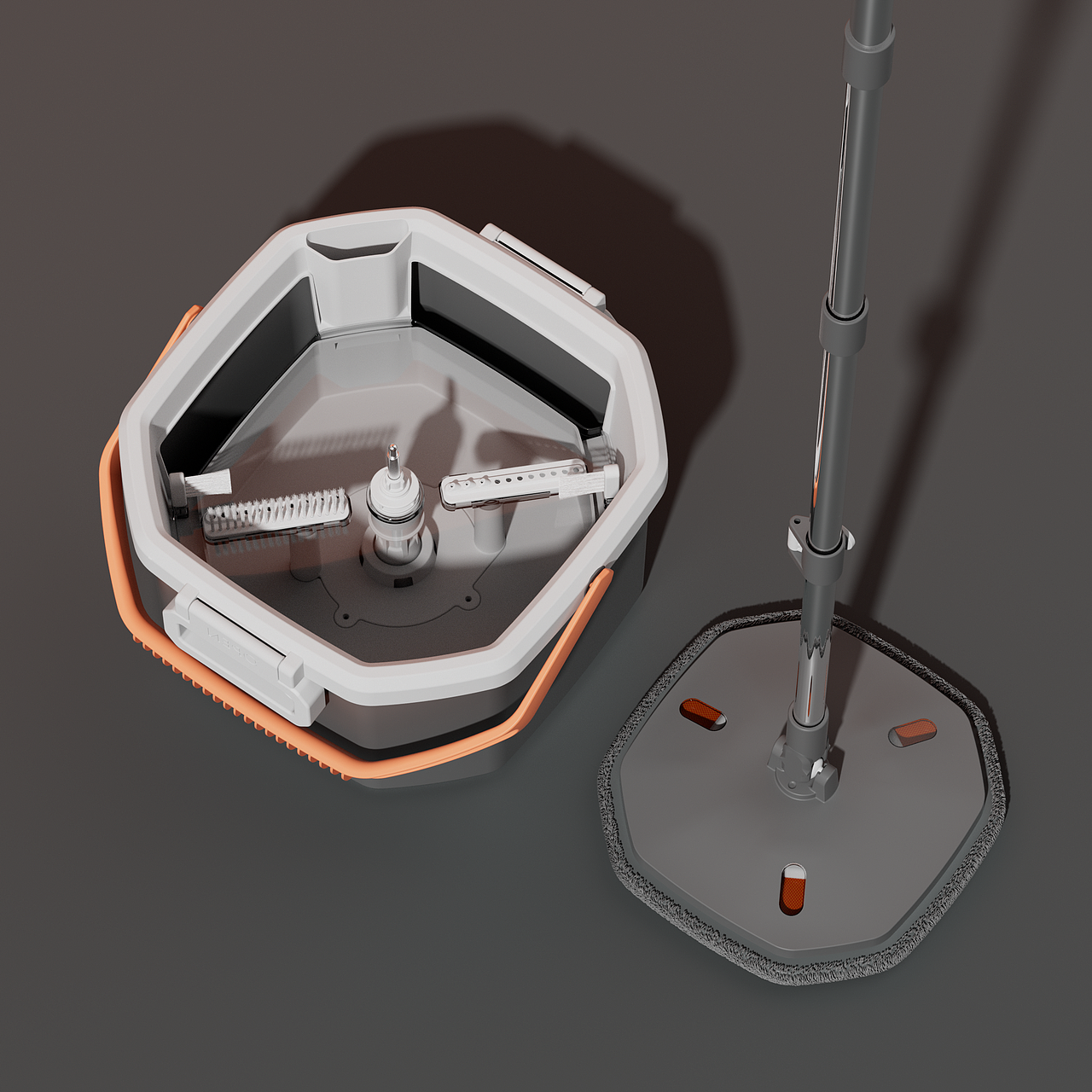 八边形拖把套装