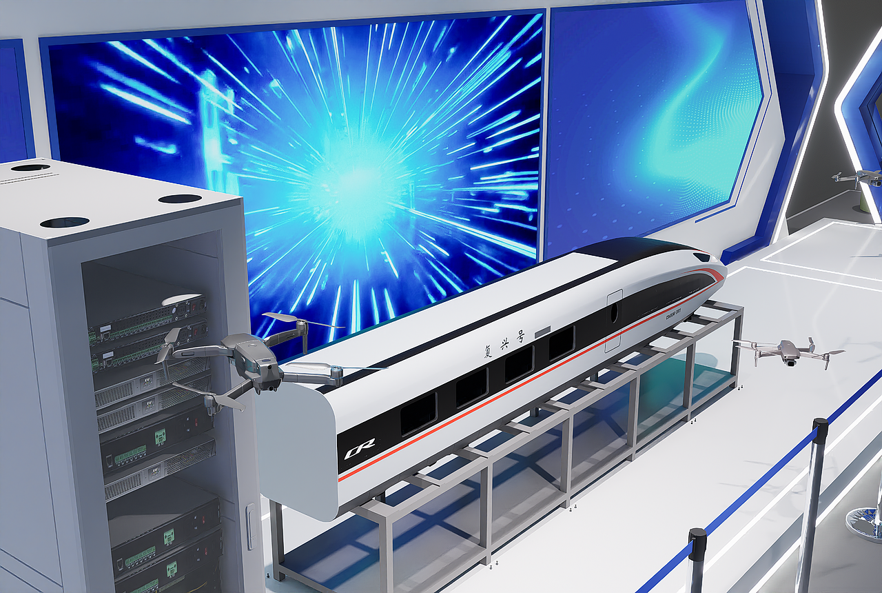 2025世界机器人大会京津冀协同发展展区设计方案（图ZMzk0ODQwMzI4） - 展陈设计 - 站酷设计师wang__song原创素材 - 站酷ZCOOL