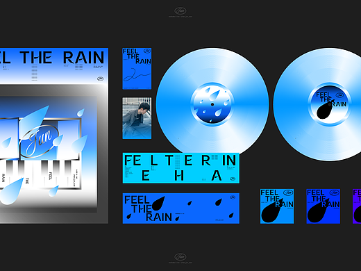《FEEL THE RAIN》专辑设计