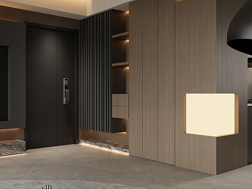 现代风-白龙马效果图