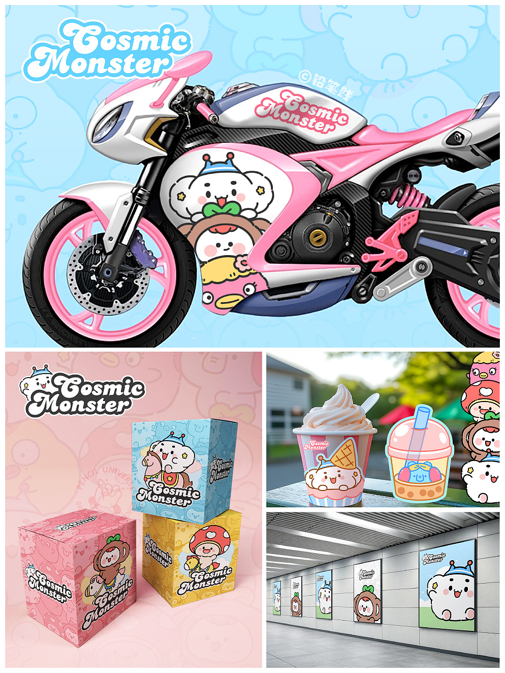 宇宙奇奇怪 IP小合集~2025（图ZMzk0ODQxNTEy） - IP形象 - 站酷设计师铅笔贱原创素材 - 站酷ZCOOL