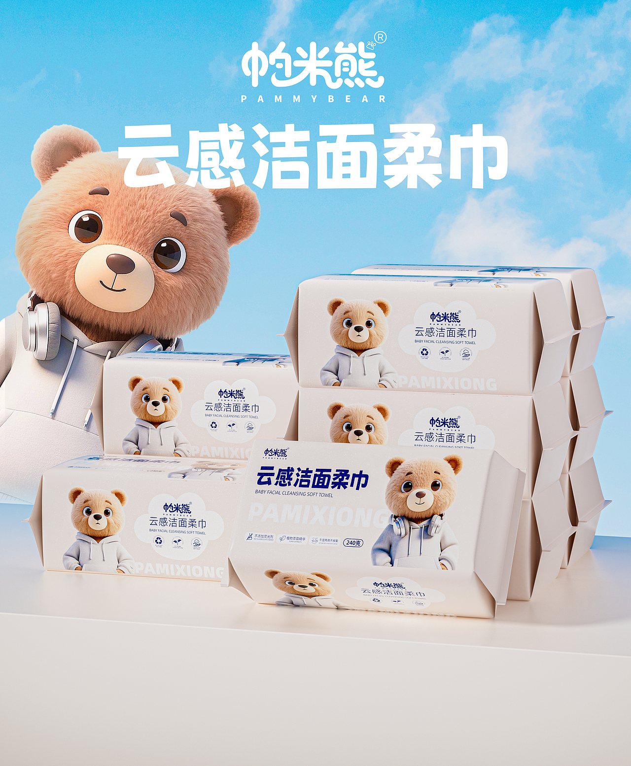 品牌《帕米熊》,从LOGO到设计落地