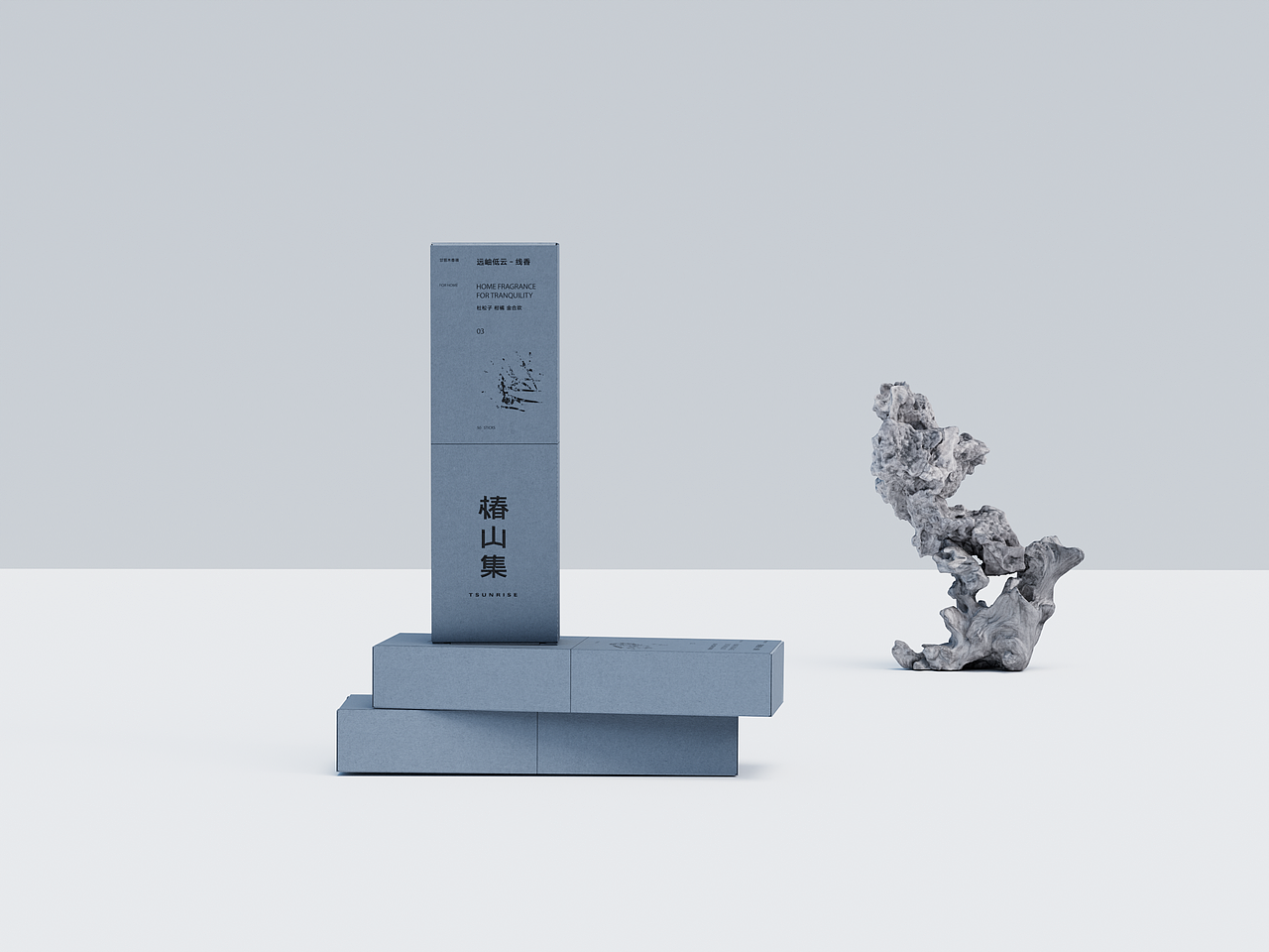 品牌设计|椿山集 线香|by 1ST